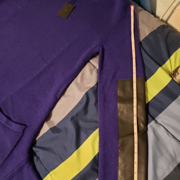 💙 BCBGMaxAzria Dahnya Blue Sweater Dress - Picture 13 of 15